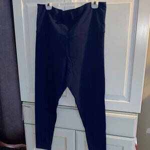 Victoria's Secret Pink Dark Blue & Black Leggings